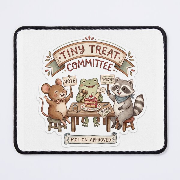 Item preview, Tiny Treat Committee | Cute Woodland Animal Cake Vote designed and sold by DmaarGroup.