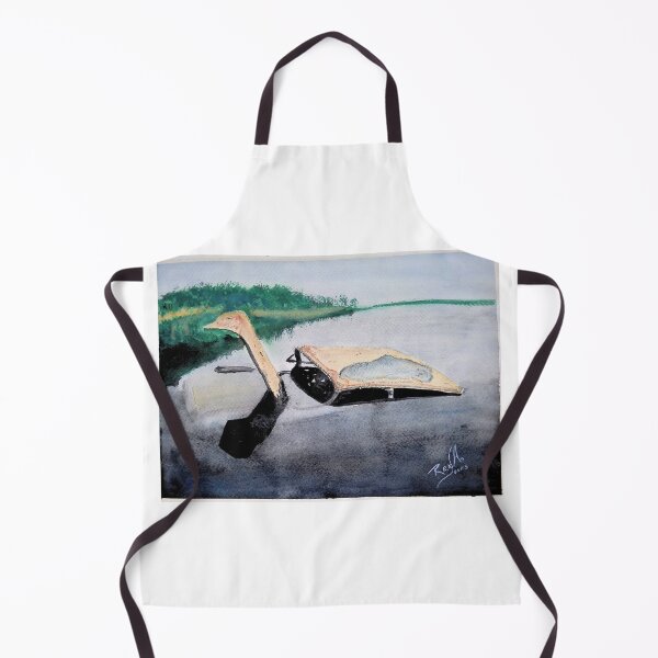 Item preview, Car in the Mississippi - watercolor designed and sold by Laughing Parrot Studio.