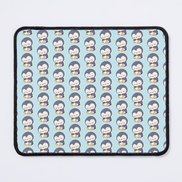 Item preview, sleeper Penguin Sticker designed and sold by The Digital Compass.