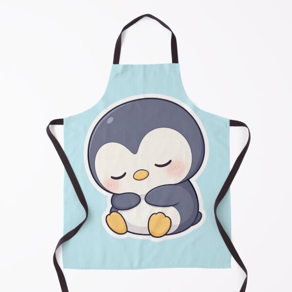 Item preview, sleeper Penguin Sticker designed and sold by The Digital Compass.