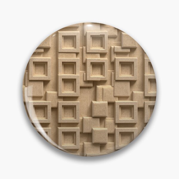 Item preview, Geometric Beige Stone Square Panels designed and sold by Piotrek0001.