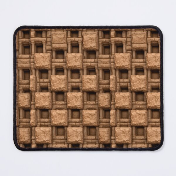 Item preview, Industrial Brown Stone Grid Relief designed and sold by Piotrek0001.