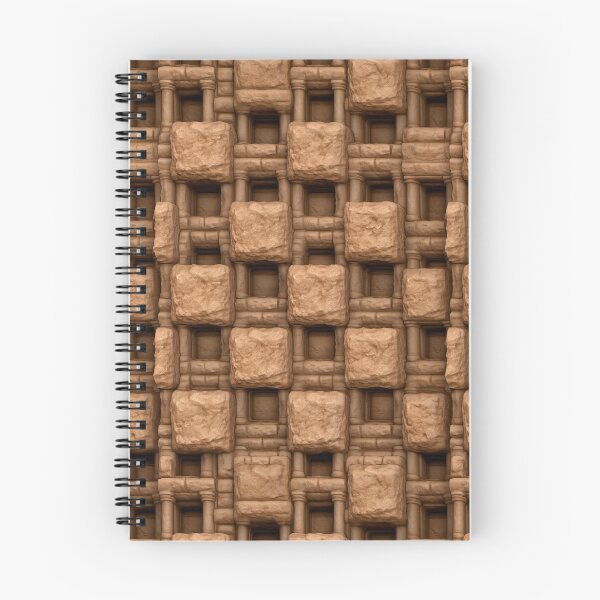 Item preview, Industrial Brown Stone Grid Relief designed and sold by Piotrek0001.