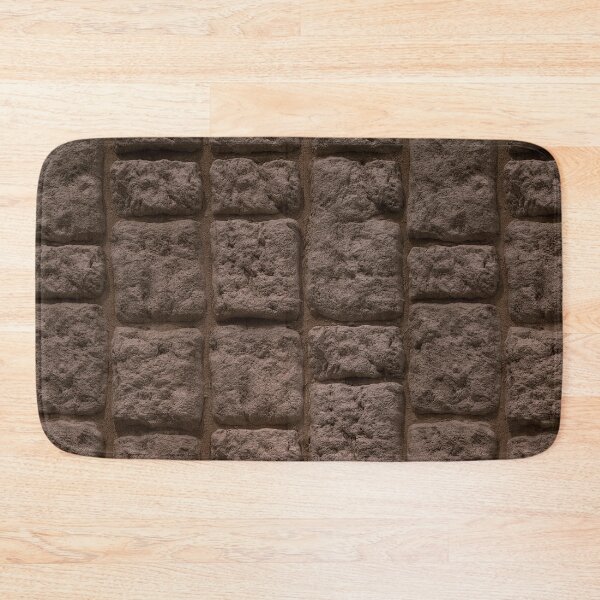 Item preview, Rough Dark Brown Stone Blocks designed and sold by Piotrek0001.
