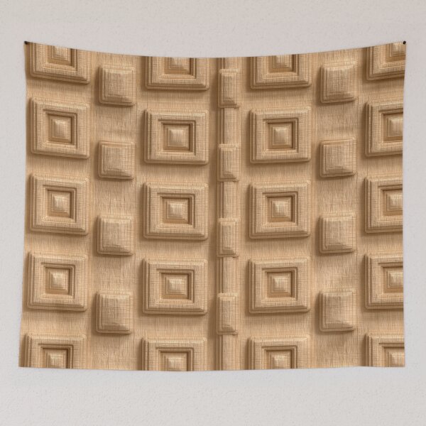 Item preview, Geometric Ochre Stone Architectural Panels designed and sold by Piotrek0001.