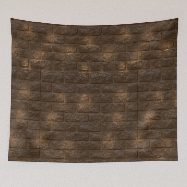 Item preview, Dark Chocolate Textured Stone Wall designed and sold by Piotrek0001.
