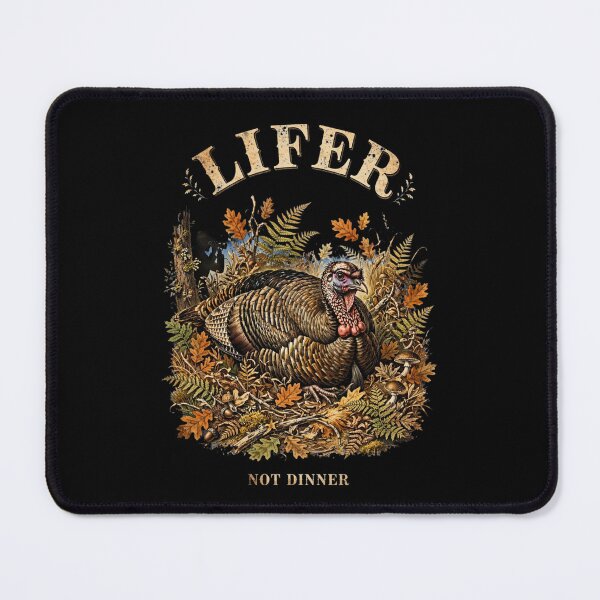 Item preview, Lifer Not Dinner - Funny Thanksgiving Turkey Birdwatching designed and sold by Neurospicy Trolls.