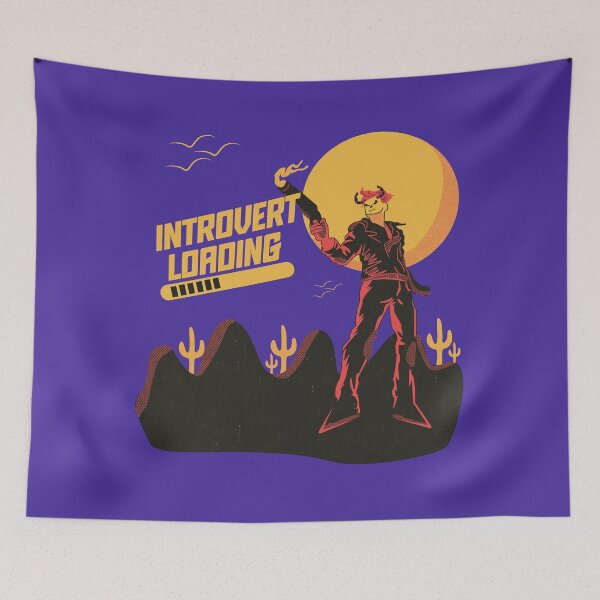 Item preview, Low Social Battery Illustration designed and sold by beboplab.