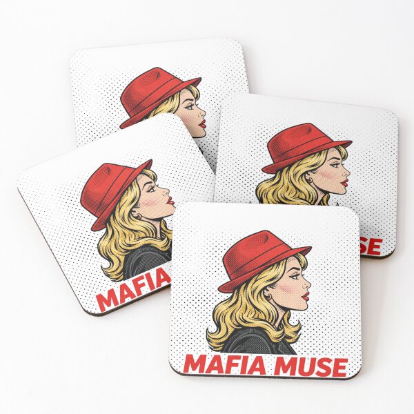 Item preview, Mafia Muse Pop Art - Red Fedora Femme Fatale Vintage Comic designed and sold by MAISON SYLVIE.