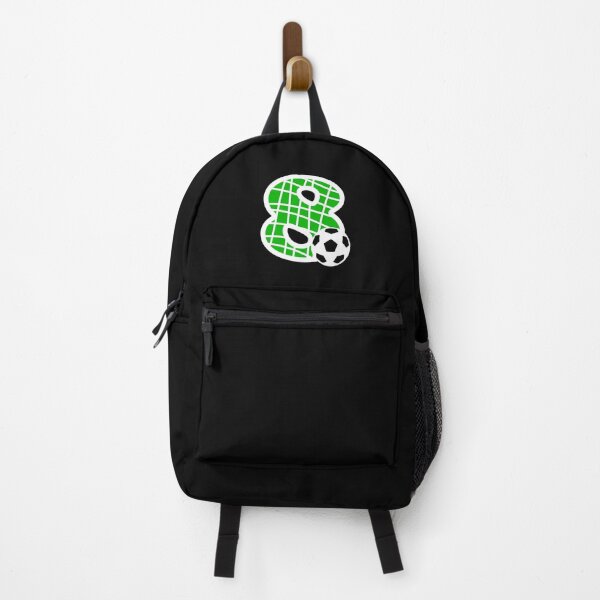 Item preview, Football Number 8 Green Eight No #8 designed and sold by Jeallan Designs.