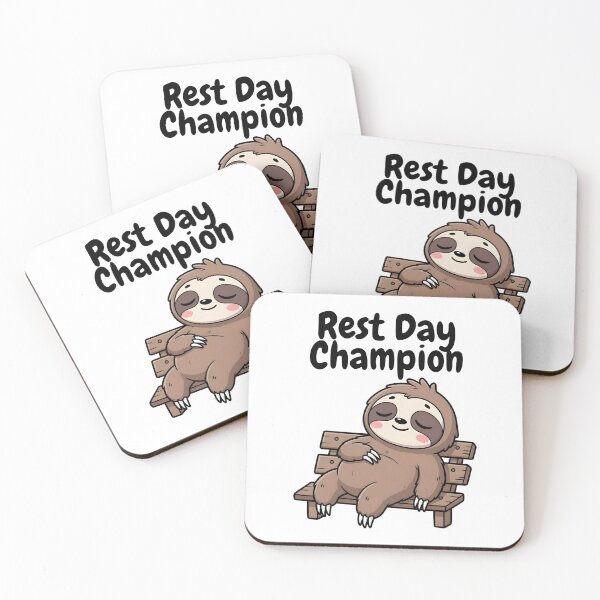 Item preview, Rest Day Champion designed and sold by Wegetees.