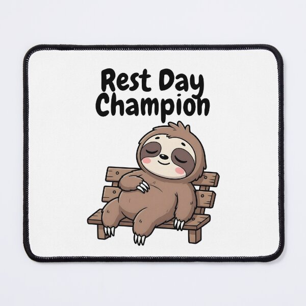 Item preview, Rest Day Champion designed and sold by Wegetees.