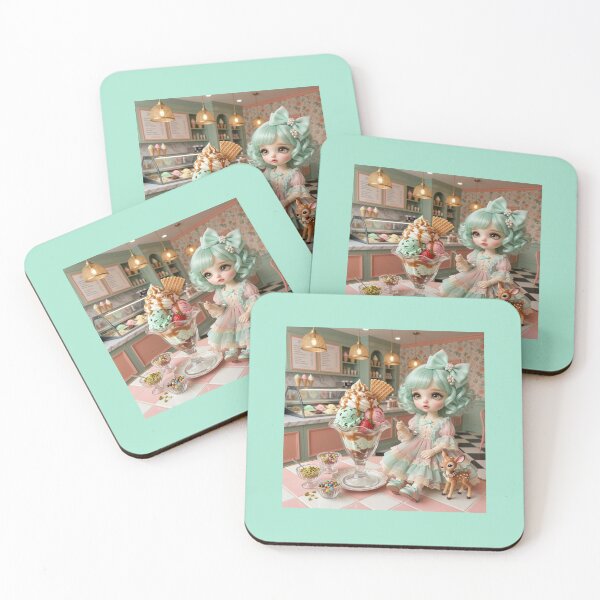 Item preview, Sweet moments at the ice cream shop. designed and sold by JoyNest = "The nest of joy".