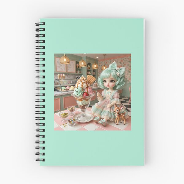 Item preview, Sweet moments at the ice cream shop. designed and sold by JoyNest = "The nest of joy".