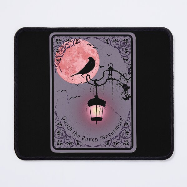 Item preview, Quoth the Raven Nevermore Gothic Moonlit Lantern Art designed and sold by ArtistsAtticWI.