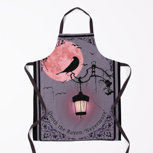 Item preview, Quoth the Raven Nevermore Gothic Moonlit Lantern Art designed and sold by ArtistsAtticWI.
