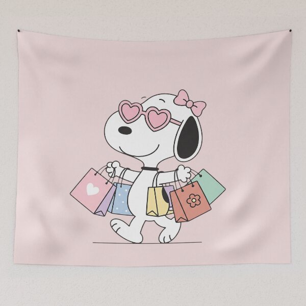 Item preview, Snoopy shopping Rosa designed and sold by Oldvan08.