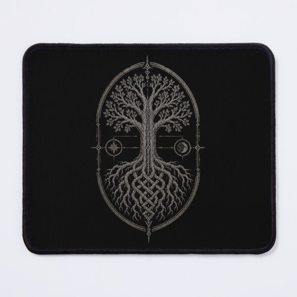 Item preview, Crown Above Roots Below — Yggdrasil World Tree Art designed and sold by OblivionRise.