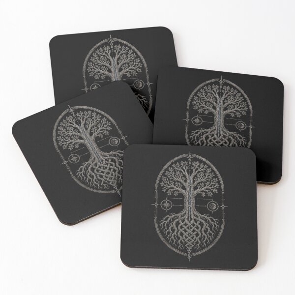 Item preview, Crown Above Roots Below — Yggdrasil World Tree Art designed and sold by OblivionRise.