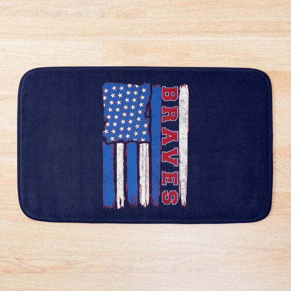 Item preview, Vintage Braves Distressed US Flag Sports Team Spirit designed and sold by RockTheFeal.