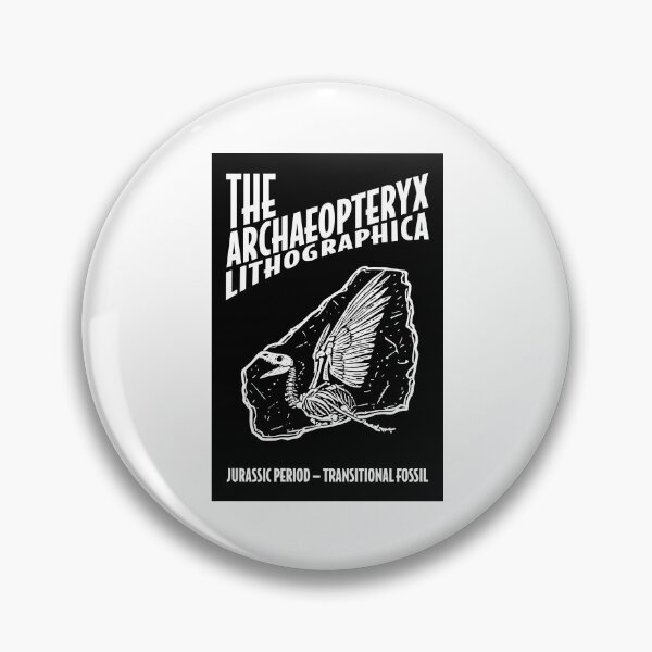 Item preview, Archaeopteryx Lithographica Skeleton Fossil - Linocut Paleontology designed and sold by cyareq.