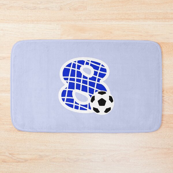 Item preview, Football Number 8 Blue Eight No #8 designed and sold by Jeallan Designs.