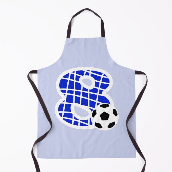 Item preview, Football Number 8 Blue Eight No #8 designed and sold by Jeallan Designs.