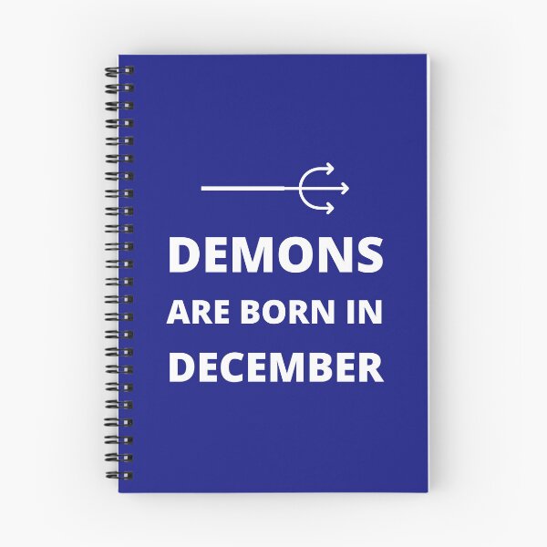 Item preview, Demons are born in December designed and sold by fev-rocks.