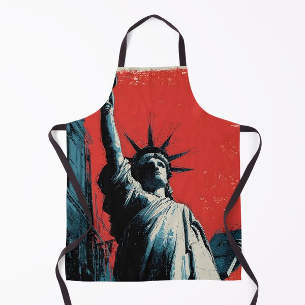 Item preview, Statue of Liberty - Vintage Urban Illustration designed and sold by ClubVacay.