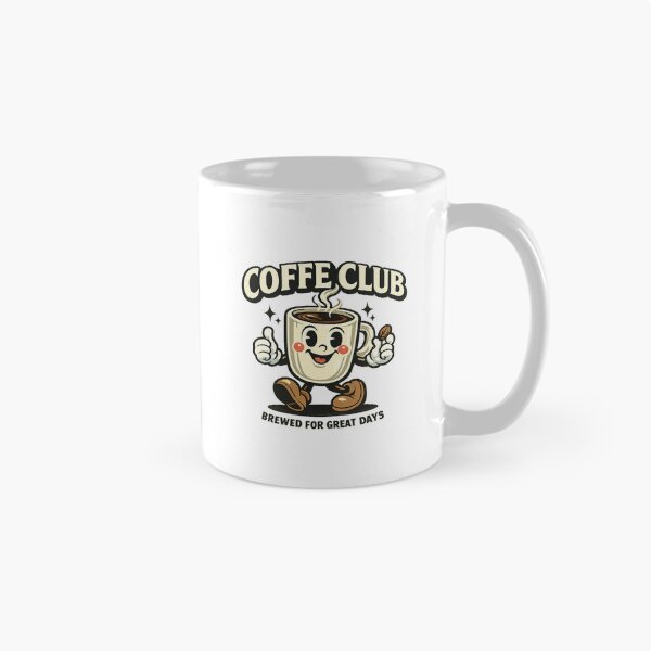 Item preview, Coffee Club Brewed For Great Days designed and sold by HoopeStylee.