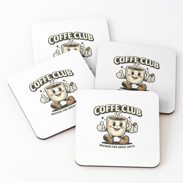Item preview, Coffee Club Brewed For Great Days designed and sold by HoopeStylee.