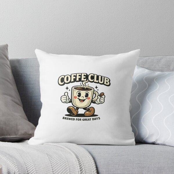 Item preview, Coffee Club Brewed For Great Days designed and sold by HoopeStylee.