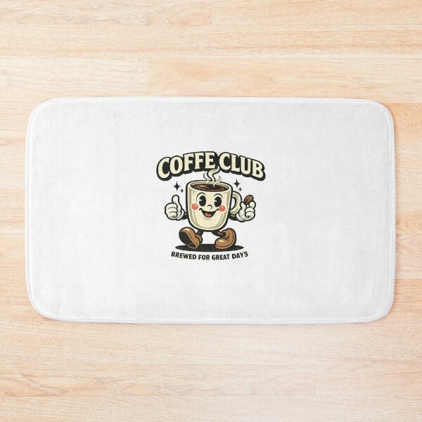 Item preview, Coffee Club Brewed For Great Days designed and sold by HoopeStylee.