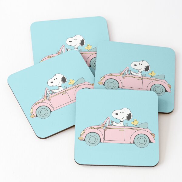 Item preview, Snoopy Car Blue designed and sold by Oldvan08.