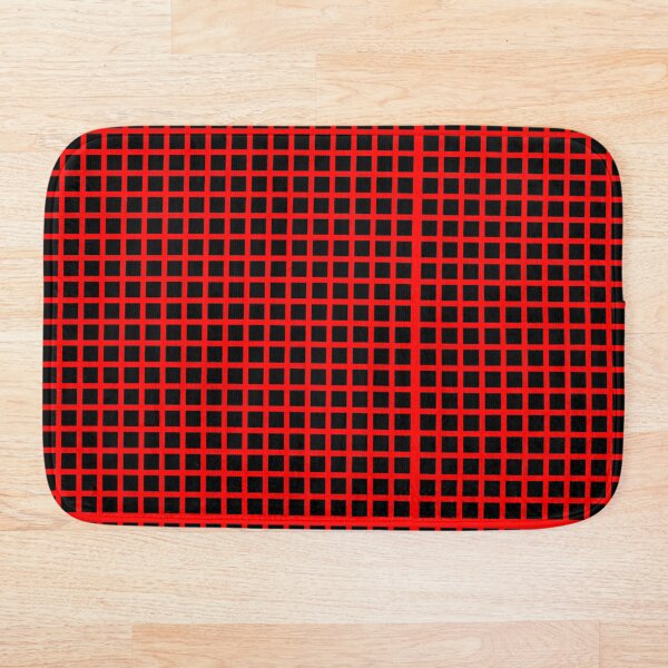 Item preview, Red Grid Pattern designed and sold by Wolf Wendigo.