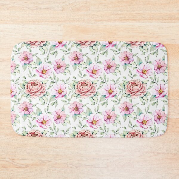 Item preview, Watercolor Pink Flowers designed and sold by sweta_r.art.
