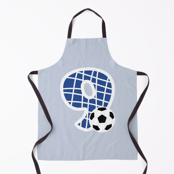 Item preview, Football Number 9 Blue Nine No #9 designed and sold by Jeallan Designs.