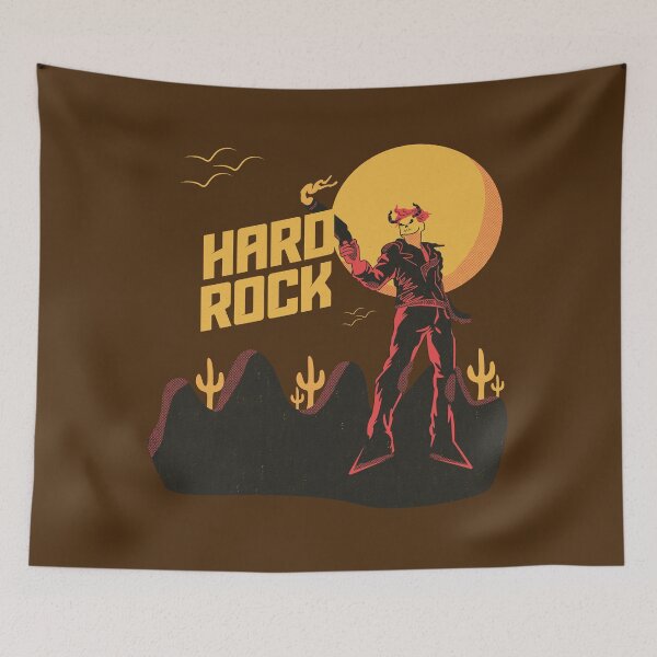 Item preview, Hard Rock Band Graphic Illustration designed and sold by beboplab.