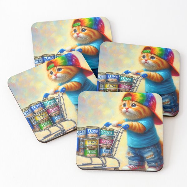 Item preview, Tie Dye and Tuna designed and sold by TinCatOutPost.