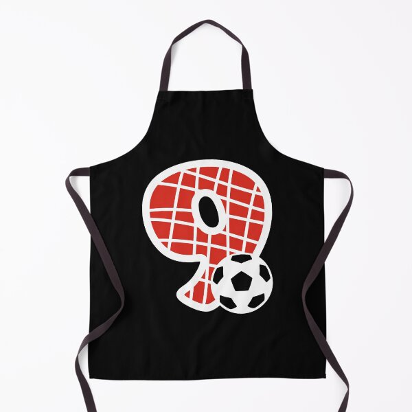 Item preview, Football Number 9 Red Nine No #9 designed and sold by Jeallan Designs.