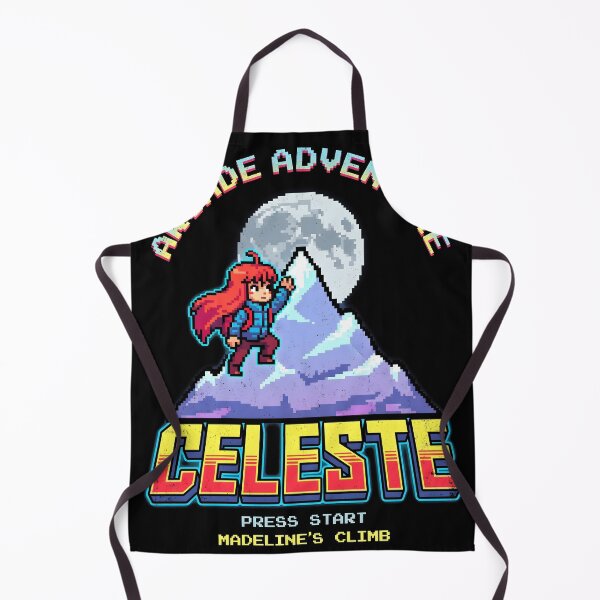 Item preview, Madeline Climbing The Mountain Celeste Vector Gamer Graphic Tee designed and sold by Senpaiwaves.