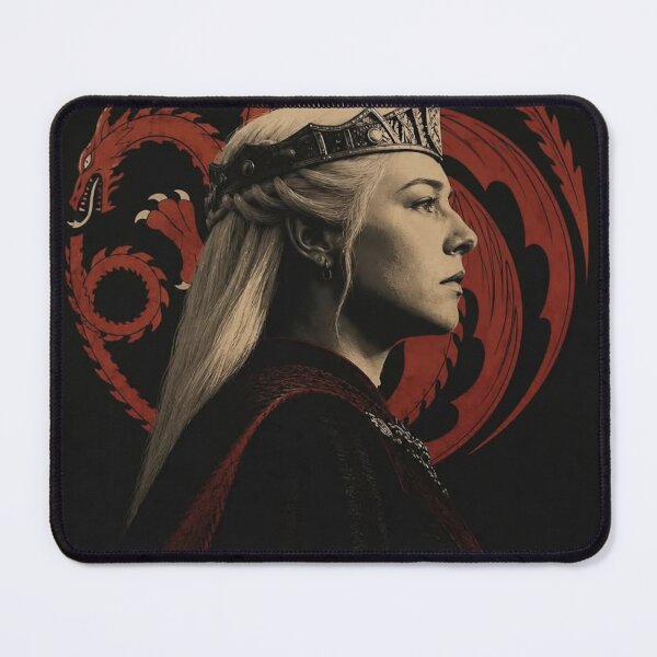 Item preview, Rhaenyra Targaryen | The Queen | House of the Dragon Wallpaper 4K designed and sold by Elia Moon.