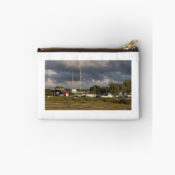 Item preview, Stormy Coast with Boats and Wildflowers designed and sold by MorstonPhoto.