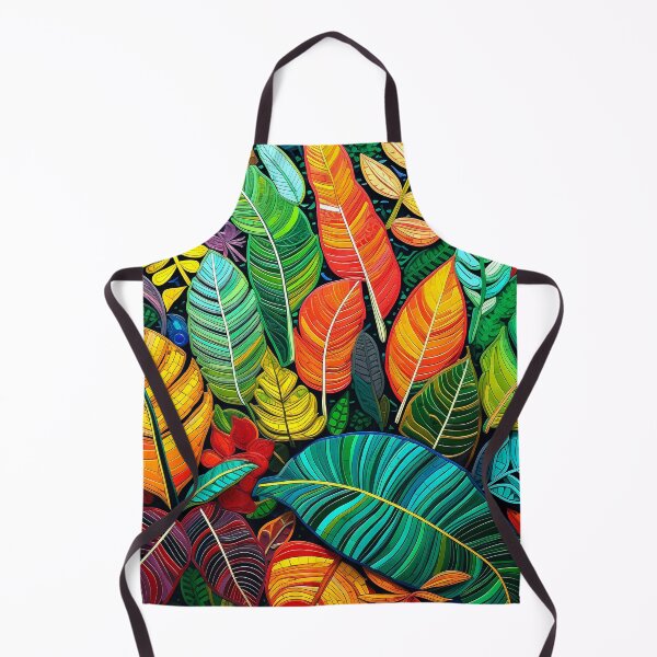 Item preview, Tropical Island Forever Summer Colorfully Vibrant Leaves Designs designed and sold by DEC02.