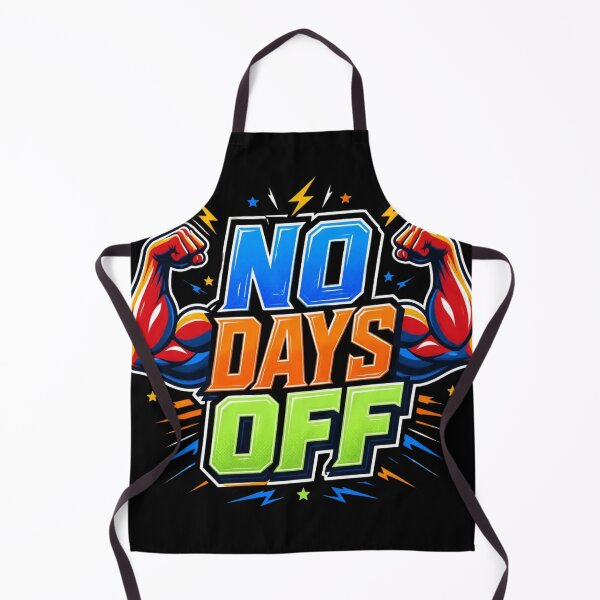 Item preview, No Days Off Flexing Biceps Bodybuilding Workout designed and sold by PACS0011.