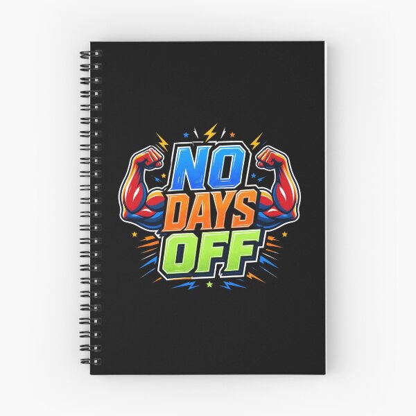 Item preview, No Days Off Flexing Biceps Bodybuilding Workout designed and sold by PACS0011.