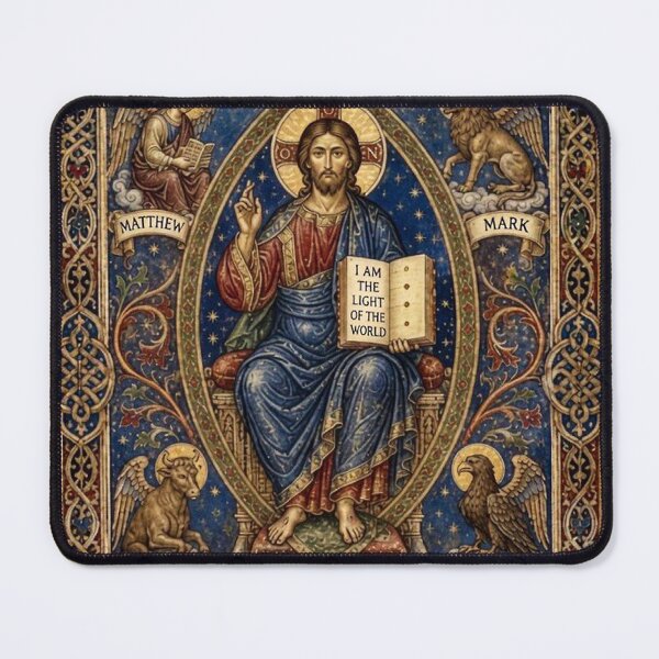 Item preview, Christ Tetramorph Maiestas Domini designed and sold by GuyBlank.