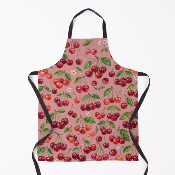 Item preview, Sweet Cherries Print - Painted Fruit Pattern designed and sold by Megaera8.