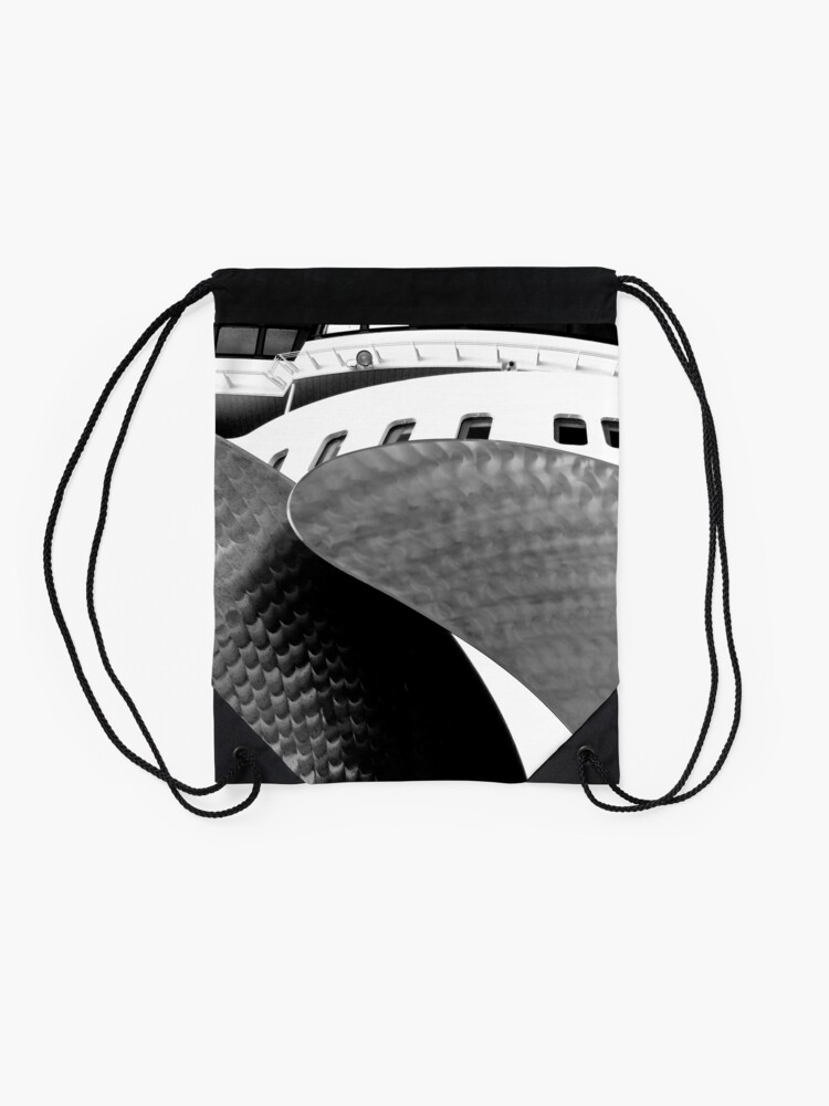 Alternate view of Queen Mary 2 Drawstring Bag