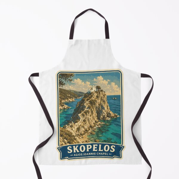 Item preview, Vintage Skopelos Agios Ioannis Chapel Travel designed and sold by CharaFei.Art.